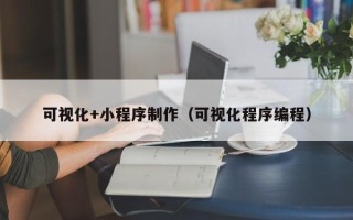 蓬莱可视化+小程序制作（可视化程序编程）